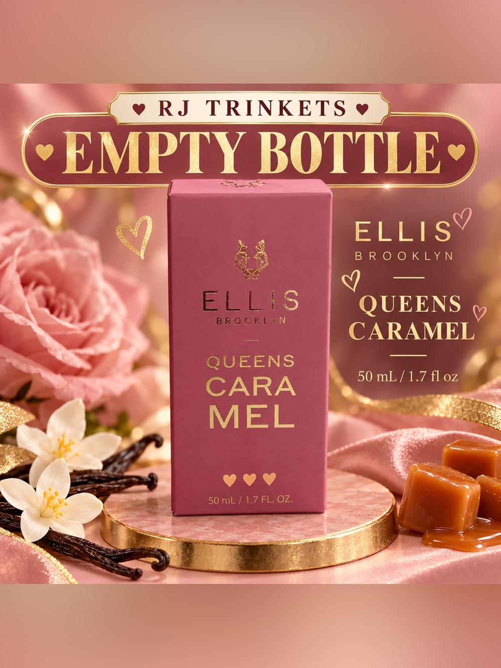 Ellis Brooklyn - Queens Caramel- empty bottle